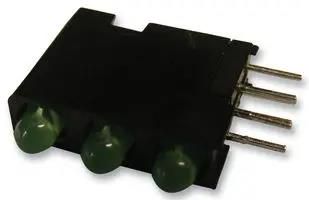 LED, PCB, 3MM, G-G-G 564-0100-222F