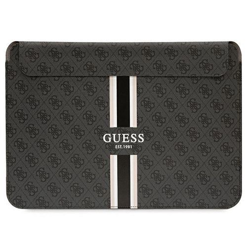 Guess 4G Printed Stripes cover for a 16&quot; laptop - black, Guess 3666339120528