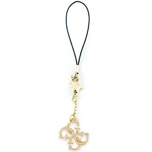Guess case GUCPM4GID Phone Strap 4G Glitter Charm, Guess 3666339171315 3666339171315