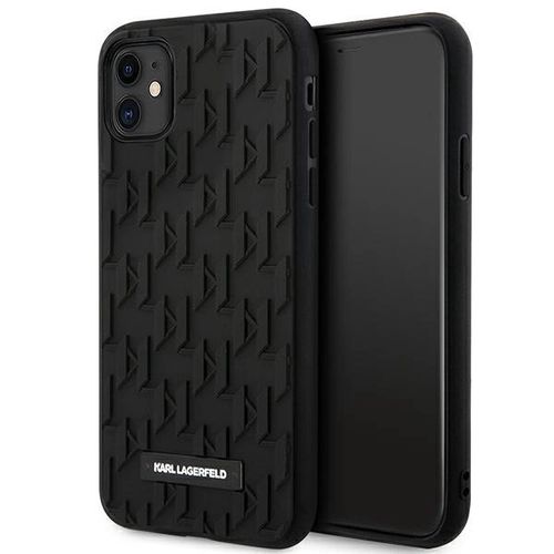 Karl Lagerfeld KLHCN61RUPKLPK iPhone 11 / Xr 6.1" hardcase black/black 3D Monogram, Karl Lagerfeld 3666339170011 3666339170011