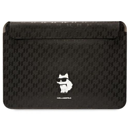 Karl Lagerfeld Saffiano Monogram Choupette case for a 16&quot; laptop - black, Karl Lagerfeld 3666339170578 3666339170578