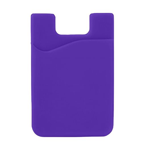 Self-adhesive card case for the back of the phone - purple, Hurtel 5907769358388 5907769358388