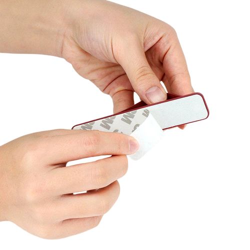 Self-adhesive finger holder with zipper - orange, Hurtel 5907769358197 5907769358197