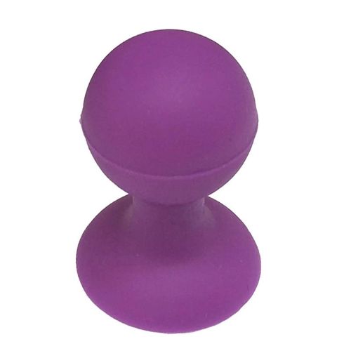 Phone holder with a round head - purple, Hurtel 5907769358050 5907769358050