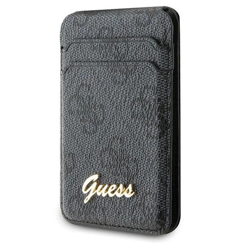 Guess Wallet Card Slot Stand GUWMSHG4SHK case - black MagSafe 4G Classic Logo, Guess 3666339170417 3666339170417