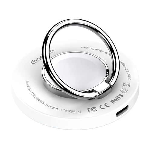 MagSafe Choetech T603-F inductive charger with holder - white, Choetech 6932112104939