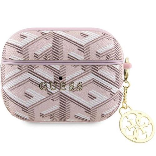 Guess GUAPPGCE4CP case for AirPods Pro - pink GCube Charm, Guess 3666339171193 3666339171193