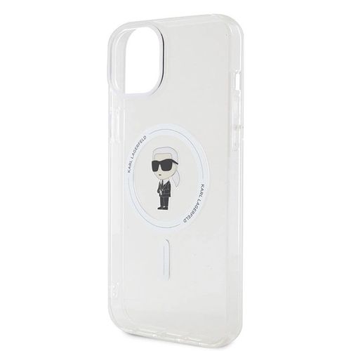 Karl Lagerfeld IML Ikonik MagSafe case for iPhone 15 Plus - transparent, Karl Lagerfeld 3666339162160 3666339162160