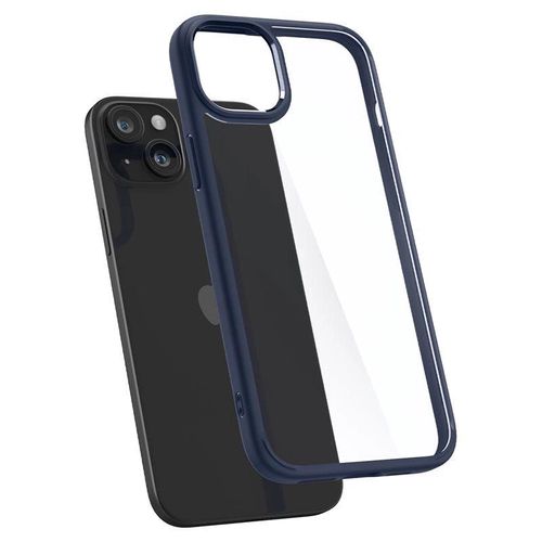 Spigen Crystal Hybrid iPhone 15 Plus Case - Clear Blue, Spigen 8809896747691 8809896747691