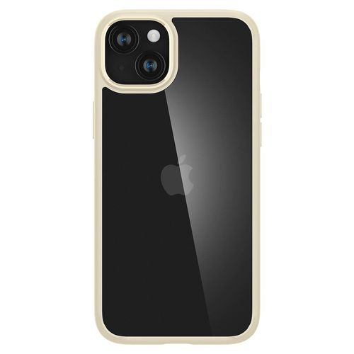 Spigen Crystal Hybrid iPhone 15 Plus Case - Transparent Beige, Spigen 8809896747707 8809896747707