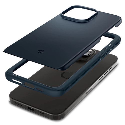 Spigen Thin Fit iPhone 15 Pro Case - Navy Blue, Spigen 8809896750196 8809896750196
