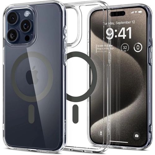Spigen Ultra Hybrid Mag case with MagSafe for iPhone 15 Pro Max - graphite, Spigen 8809896749268 8809896749268