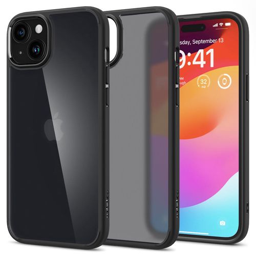 Spigen Ultra Hybrid iPhone 15 Plus Case - Black, Spigen 8809896749954 8809896749954