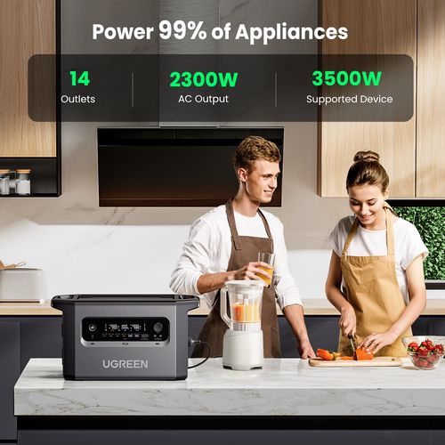 UGREEN PowerRoam 2300W Электростанция 2048Wh GS2200 UGREEN UGREEN/15357 6941876213573