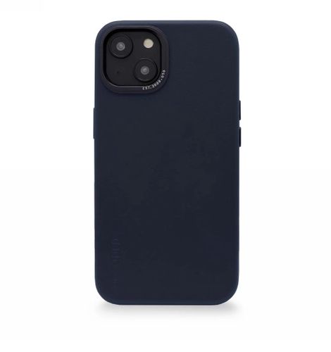 Decoded Leather Case with MagSafe for iPhone 14 Plus - navy blue, Decoded D23IPO14MBC1NY D23IPO14MBC1NY