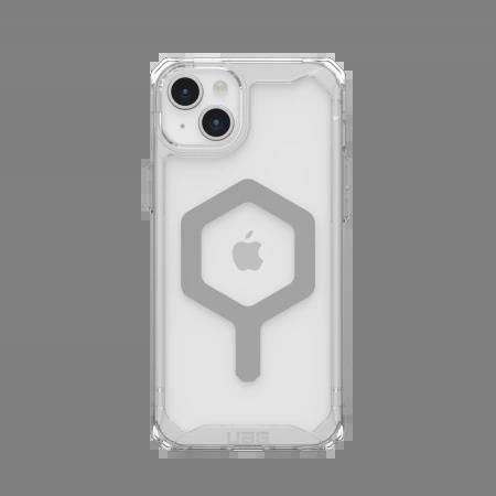 UAG Plyo MagSafe case for iPhone 15 Plus - transparent and silver, UAG 114314114333 114314114333