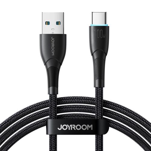 Joyroom Starry series SA32-AC6 100W USB-A / USB-C cable 1m - black, Joyroom 6956116759629 6956116759629