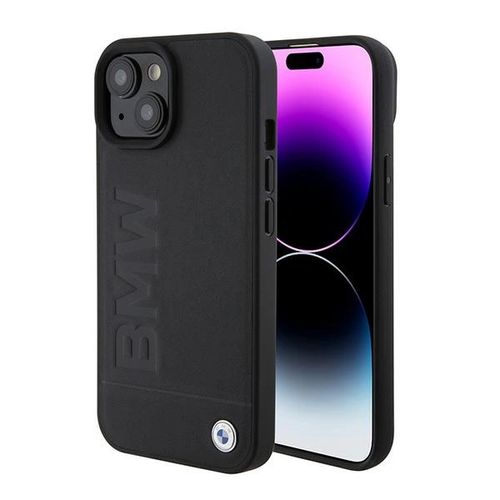 BMW BMHMP15SSLLBK iPhone 15 6.1&quot; black/black Magsafe hardcase Signature Logo Imprint, BMW 3666339145347 3666339145347