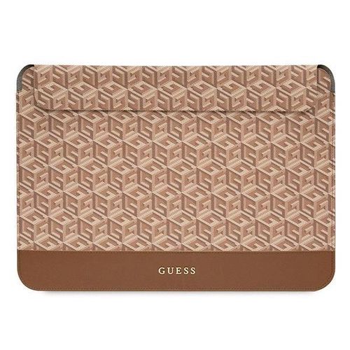 Guess GCube Stripes case for a 16&quot; laptop - brown, Guess 3666339112370 3666339112370