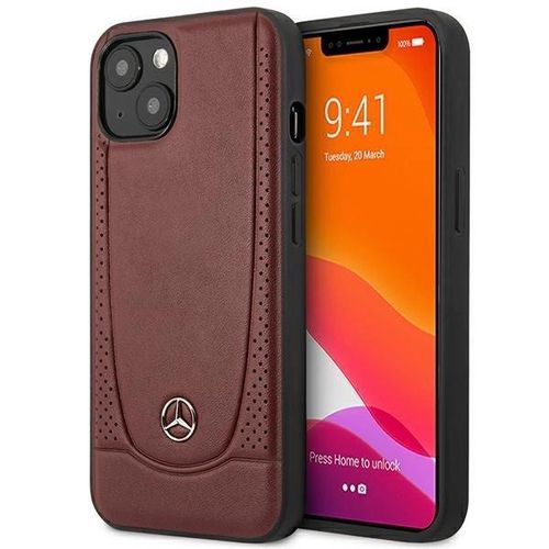 Mercedes MEHCP15SARMRE iPhone 15 6.1&quot; red/red hardcase Leather Urban Bengale, Mercedes 3666339171827 3666339171827