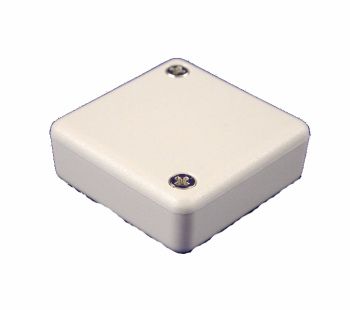Plastikinis korpusas 40x40x15mm pilkas HAMMOND 1551QGY 623980583112