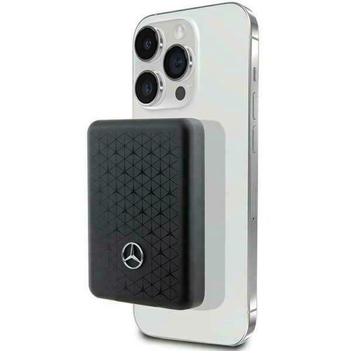 Powerbank Mercedes Stars Pattern MagSafe 5W 3000mAh - black, Mercedes 3666339145989 3666339145989