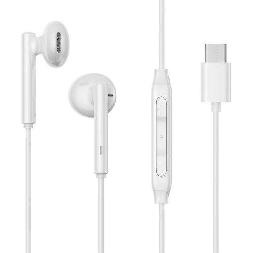 Joyroom JR-EC05 USB-C in-ear headphones - white, Joyroom 6956116770136
