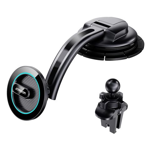 Joyroom magnetic car phone holder for cockpit, dashboard black (JR-ZS366), Joyroom 6956116757236