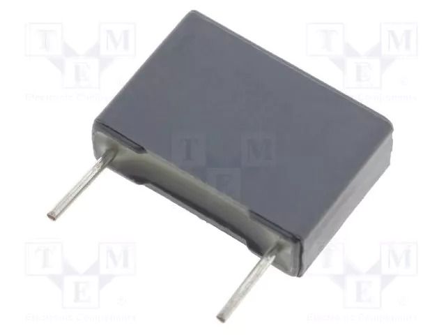 Capacitor: polyester; 4.7uF; Uoper: 100VDC; 63VAC; 22.5mm; ±10% KEMET MC22-4U7