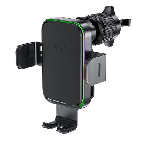 Acefast D17 car holder with inductive charger - black, Acefast 6974316281856 6974316281856