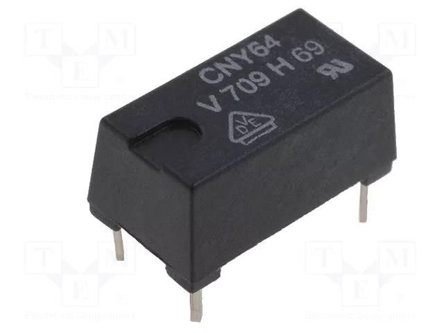 Optocoupler; THT; Ch: 1; OUT: transistor; Uinsul: 8.3kV; Uce: 32V VISHAY CNY64