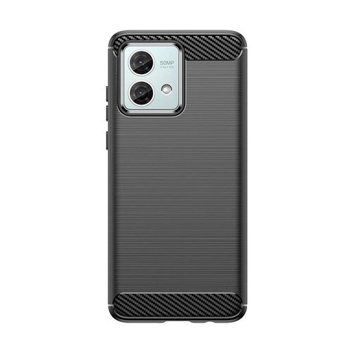 Carbon Case for Motorola Moto G84 - black, Hurtel 5907769359972 5907769359972