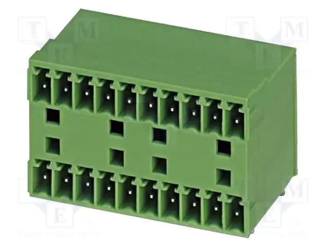 Connector: pluggable terminal block; socket; male; 8A; 160V; THT PHOENIX CONTACT MCD1.5/6G1-3.81