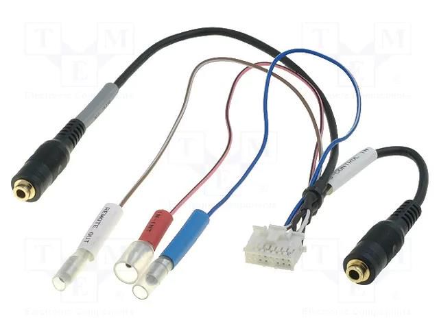 Connector; Jack 3,5mm; Alpine; PIN: 16 4CARMEDIA CONN.ALPINE.04