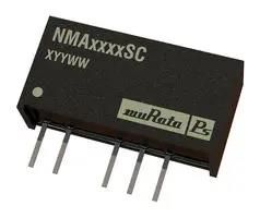 CONVERTER, DC-DC, +/-12V, 1W NMA0512SC