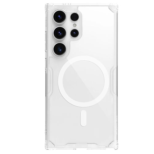Nillkin Nature Pro armored case with a magnetic ring for Samsung Galaxy S24 Ultra - white, Nillkin 6902048272842