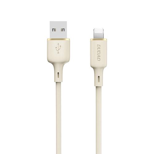 Dudao L7SL USB-A - Lightning 5A cable 1m - beige, Dudao 6976625331048 6976625331048