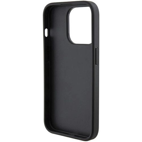 Ferrari Grip Stand Metal Logo case for iPhone 15 Pro - black, Ferrari 3666339201852 3666339201852