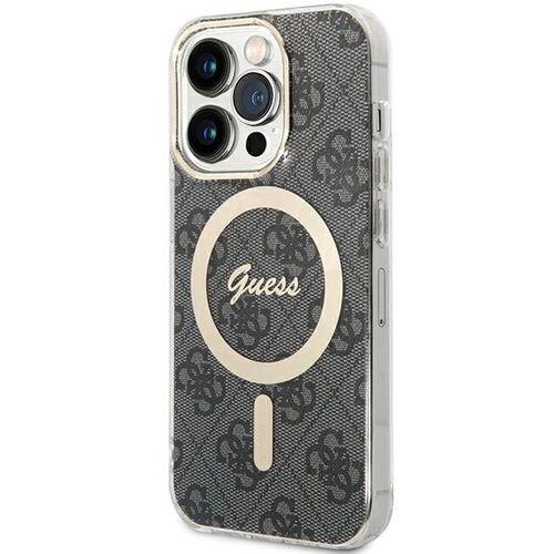 Guess IML 4G MagSafe case for iPhone 15 Pro - black, Guess 3666339194567 3666339194567