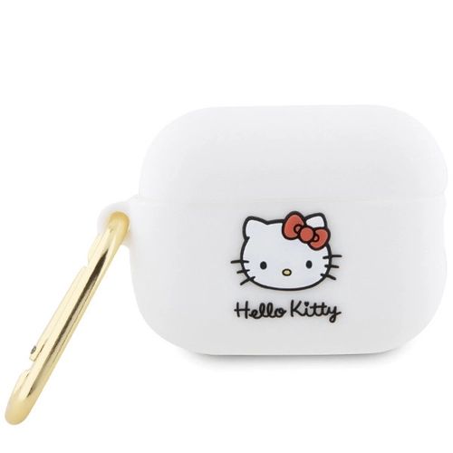 Hello Kitty Silicone 3D Kitty Head case for AirPods Pro 2 (2022/2023) - white, Hello Kitty 3666339189778