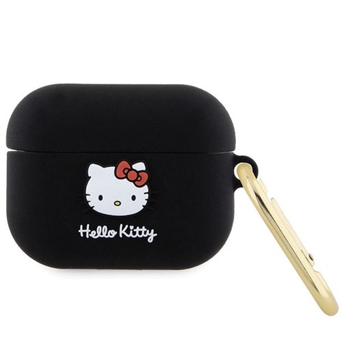 Hello Kitty Silicone 3D Kitty Head case for AirPods Pro - black, Hello Kitty 3666339189648 3666339189648