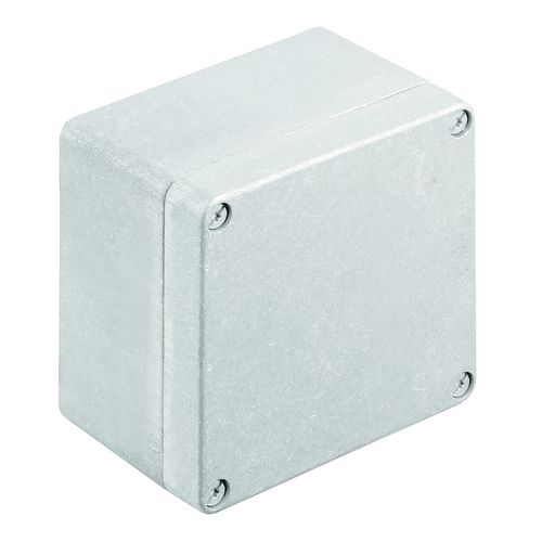Metal housing, Klippon K (aluminium empty enclosure), Aluminium enclosure, 122 x 120 x 81 mm Weidmuller 1565270000