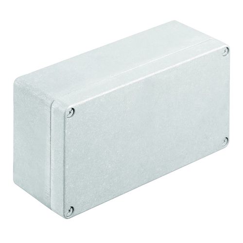 Metal housing, Klippon K (aluminium empty enclosure), Aluminium enclosure, 220 x 120 x 81 mm Weidmuller 1565280000 04008190144524