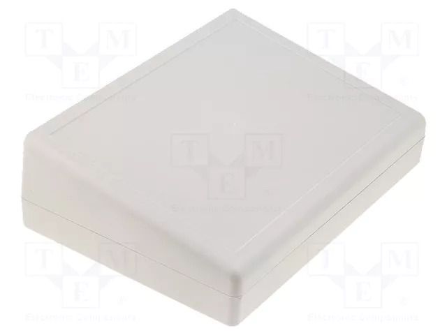 Enclosure: desktop; X: 188mm; Y: 133mm; Z: 32.5mm; ABS; grey (matt) COMBIPLAST CP-18-34