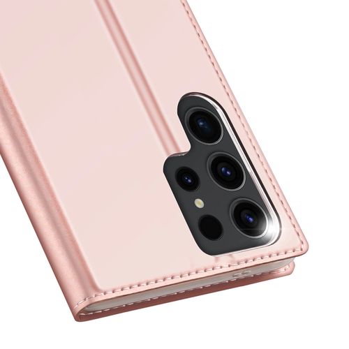 Dux Ducis Skin Pro case for Samsung S24 Ultra with flap - pink, Dux Ducis 6934913021613 6934913021613