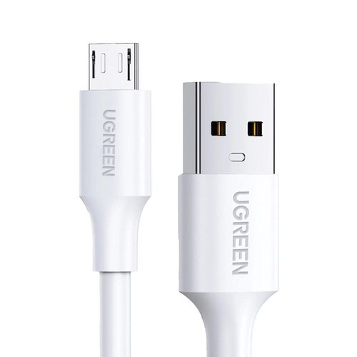 Ugreen US289 60140 micro USB / USB-A cable 0.5m - white, Ugreen 6957303861408 6957303861408