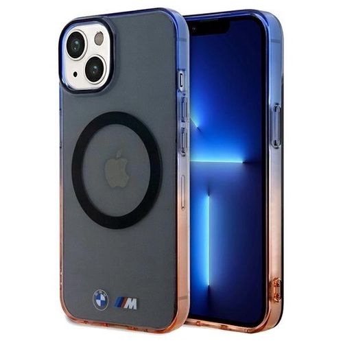 BMW Gradient Bumper MagSafe case for iPhone 15 / 14 / 13 - gray, BMW 3666339144791 3666339144791