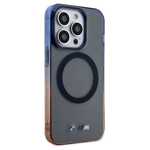 BMW Gradient Bumper MagSafe case for iPhone 15 Pro Max - gray, BMW 3666339144821 3666339144821