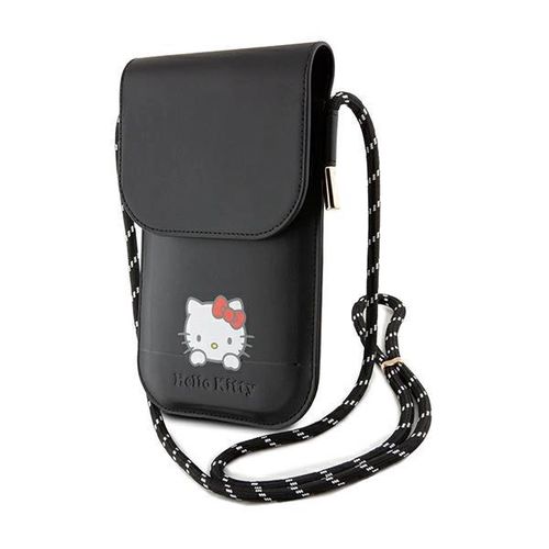 Hello Kitty Leather Daydreaming Cord bag - black, Hello Kitty 3666339189808 3666339189808