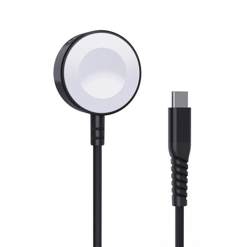Choetech T319 MFI 5W wireless charger for Apple Watch + USB-C cable - black, Choetech 6932112102454